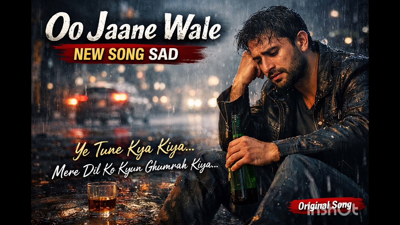 Oo jane wale 💔🎼 new sad song 💔🥺  ai voice but my original song #foryou #song #sad #music #alone 