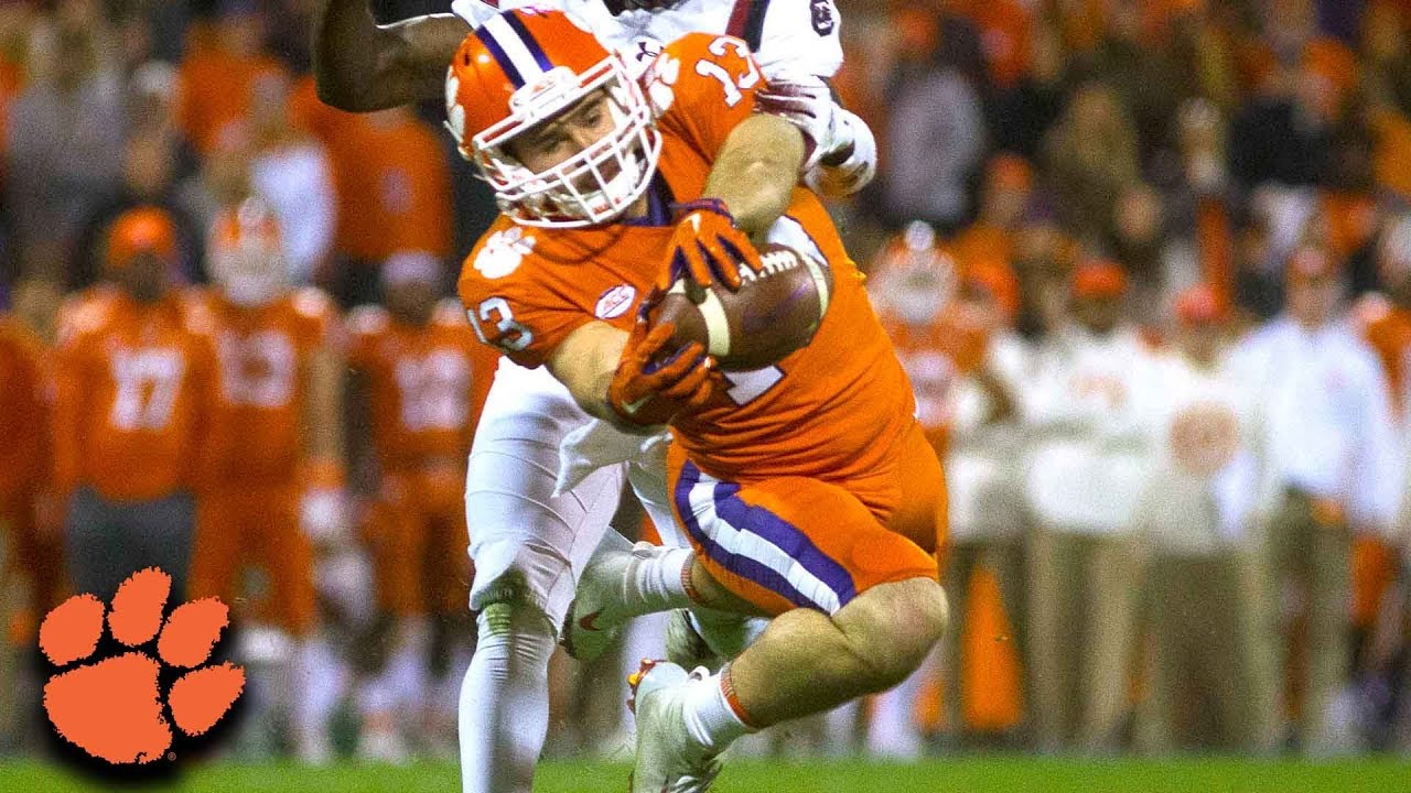 Clemson WR Hunter Renfrow Top Plays 2018
