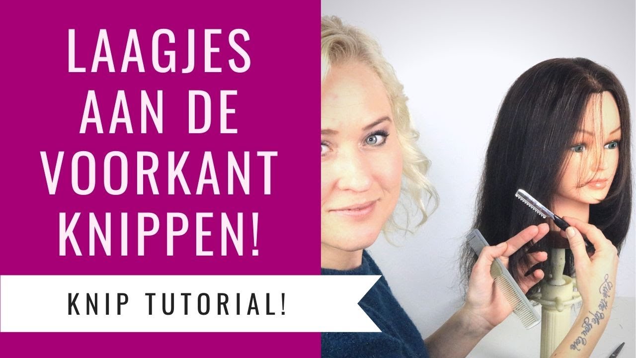 LAAGJES IN HET HAAR KNIPPEN AAN DE VOORKANT | Hoe doe je dat?