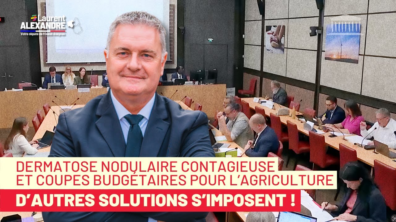 DNC et coupes budgétaires pour l'agriculture : d'autres mesures s'imposent !