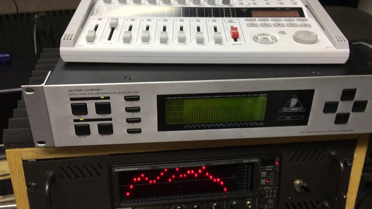 IMG 097BEHRINGER ULTRA CURVE DSP 8000 24Bit Digital Dual DSP Main Frame2