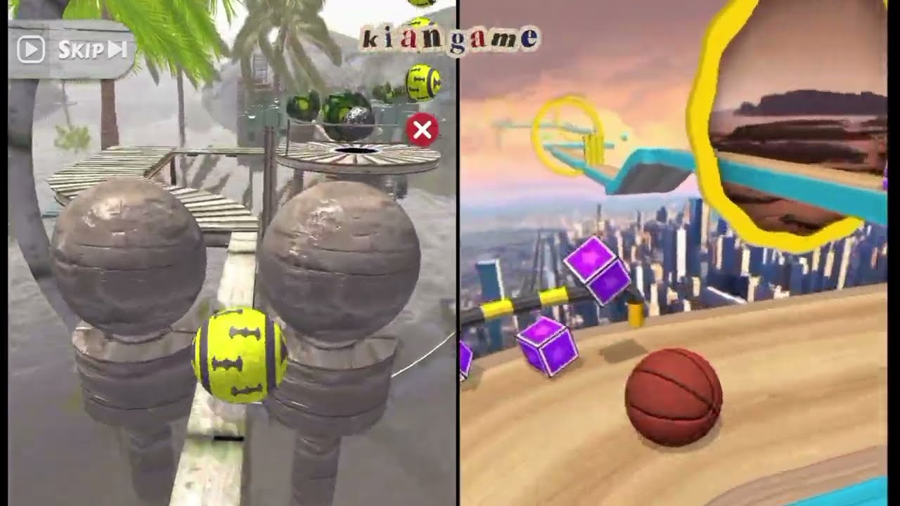 Can I Survive These Rolling Games? Rollance & Going Balls Gameplay