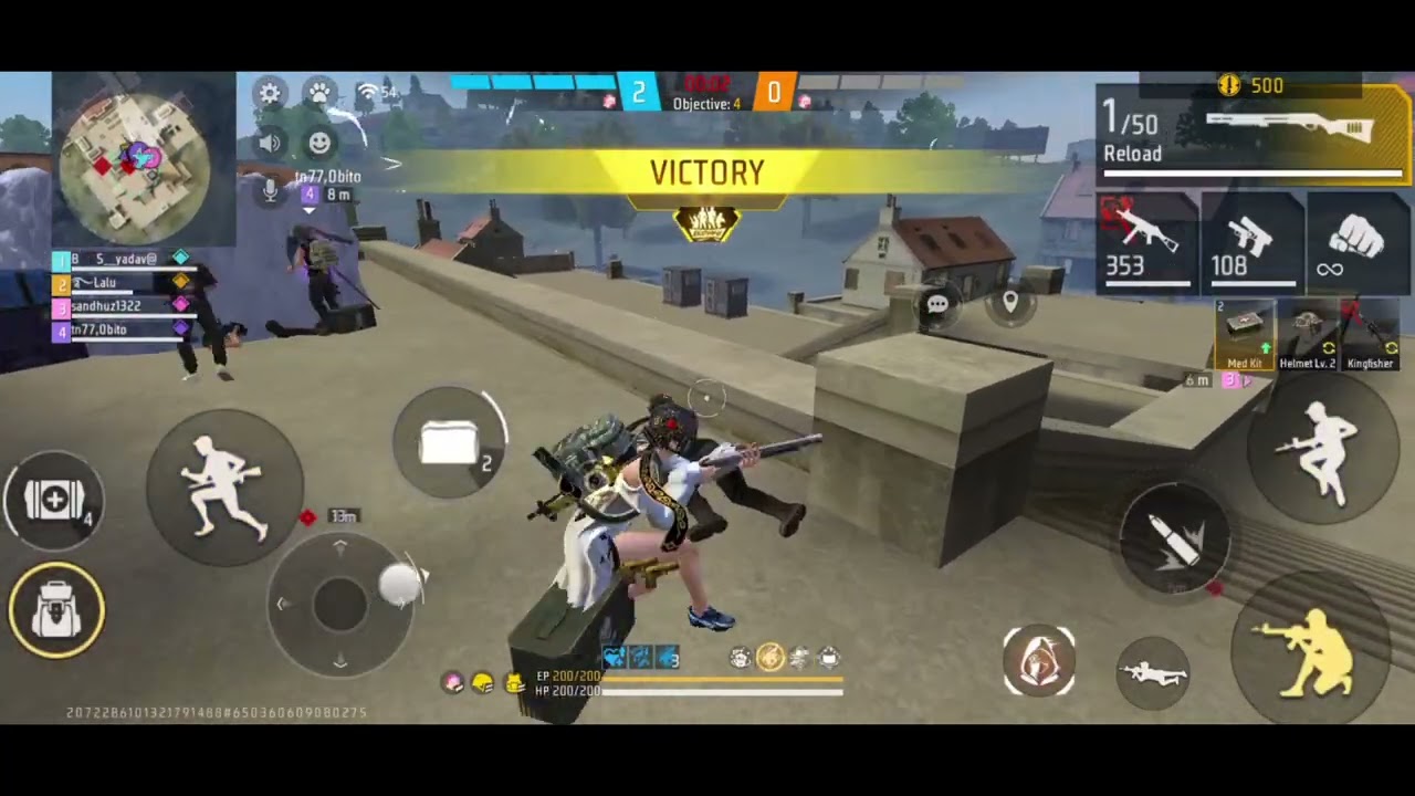 Only ump challenge fight#viralvideo #heads #best sfree fire skill combo#gameingworld 