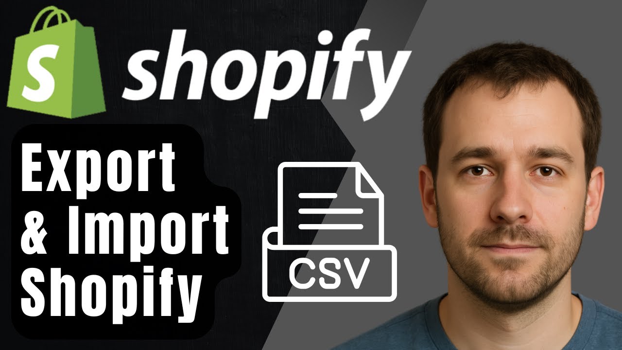 Как экспортировать и импортировать товары Shopify оптом с помощью CSV-файла (пошаговое руководств...