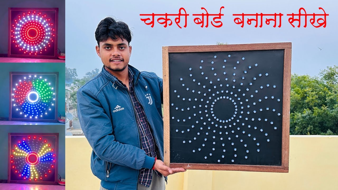 How To Make Pixelled Chakri Board || Pixel led light decoration//Creative GS