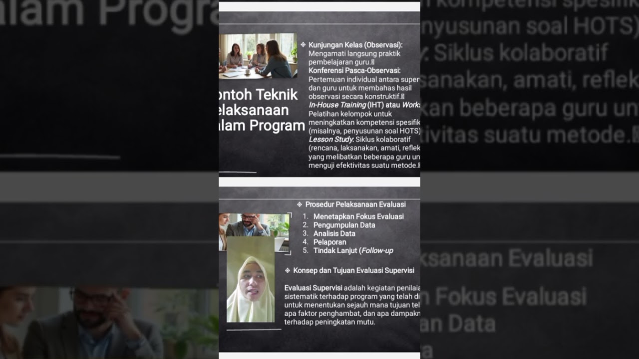 Presentasi kelompok 14, MK= ASP dengan Judul=program dan evaluasi supervisi pendidikan.