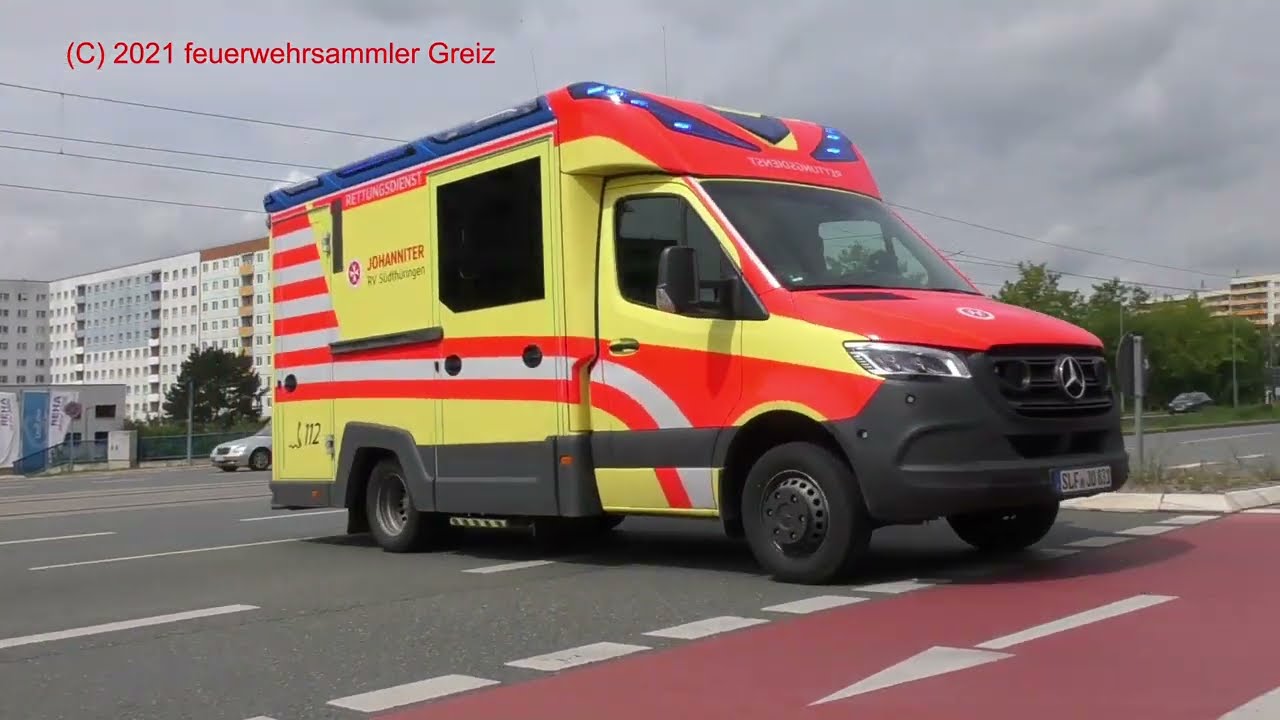 [Einsatzreicher Tag] Rettungsdienst Jena, Eisenberg, Stadtroda, Saalfeld, Schleiz [03.08.2021]
