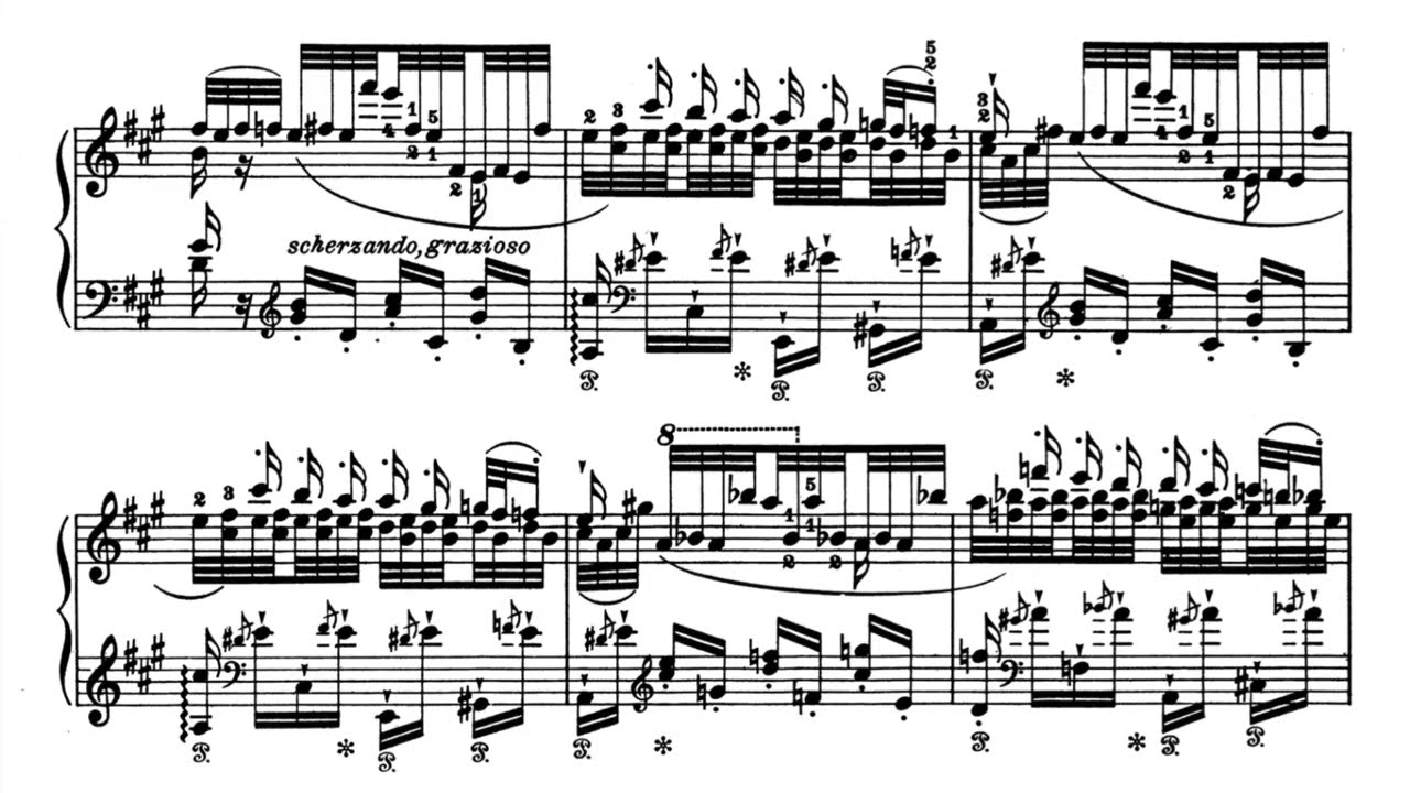Liszt - Transcendental Études S.139, No. 5 