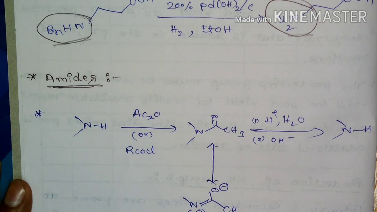 Protection of Amine Group