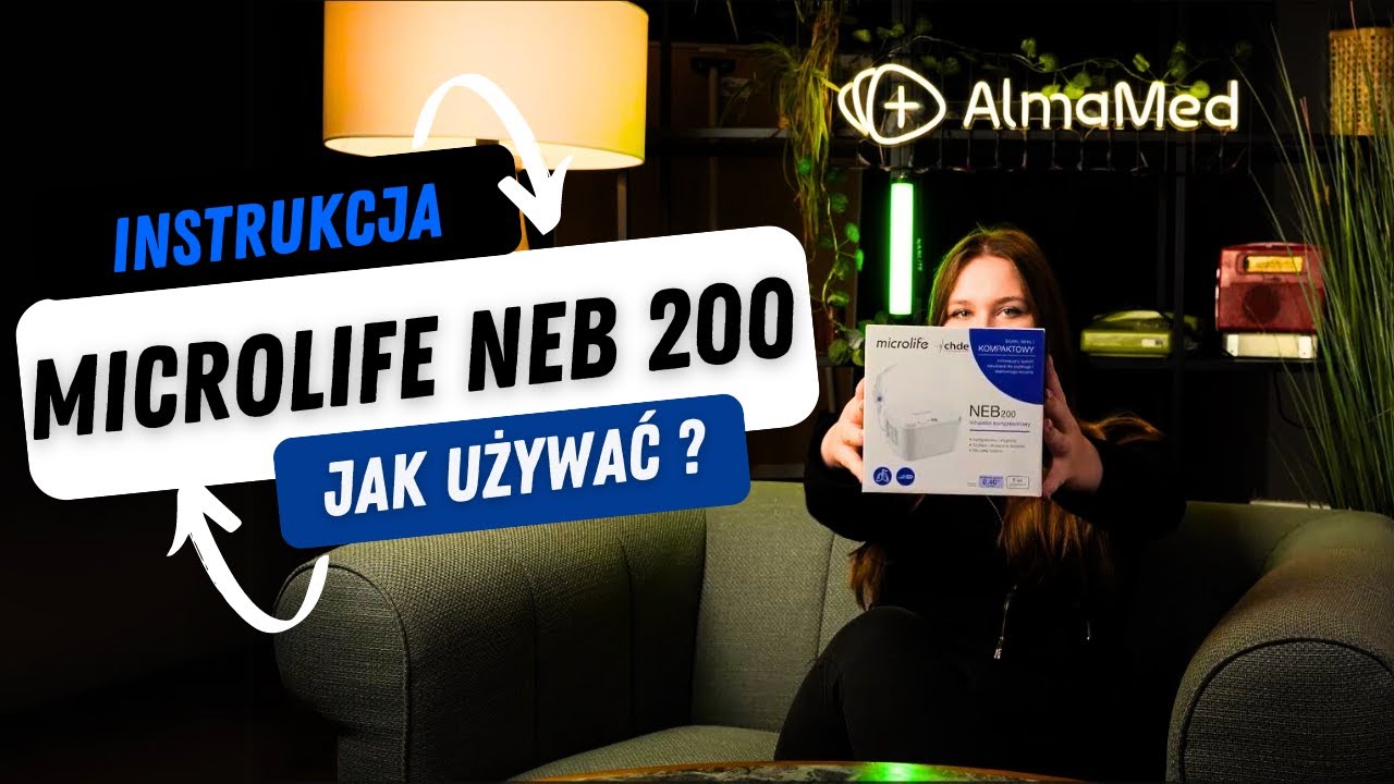 Instrukcja inhalator NEB 200 Microlife // Jak Używać? #inhalator #zdrowie