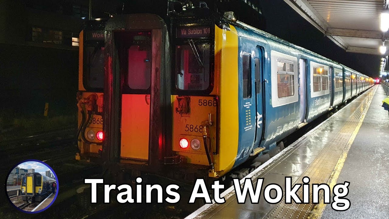 Trains at Woking (SWML) | 20/12/24 (ft. South West Productions)