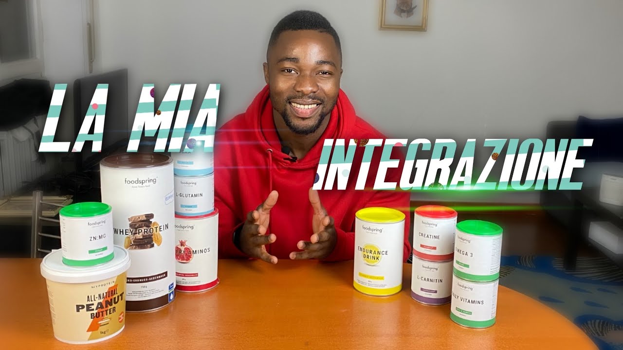 LA MIA INTEGRAZIONE DA BODYBUILDER // Foodspring & Myprotein