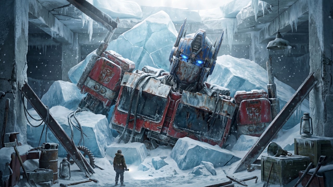 We Discovered a Massive Optimus Prime Buried Beneath the Arctic Ice — And Brought It Back to Life