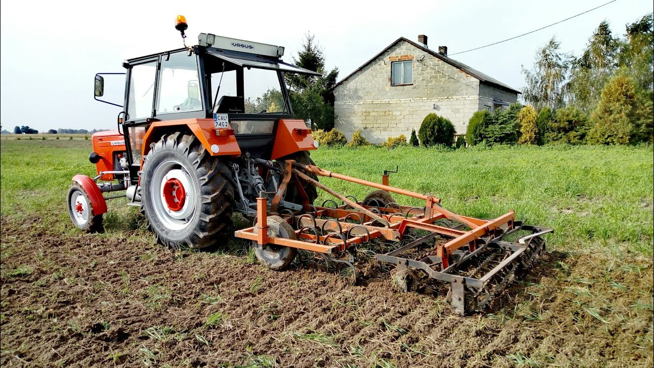 Kasacja porośliska agregatem uprawowym ✔Ursus c-360 + expom ✔ Ładnie poszło⭐