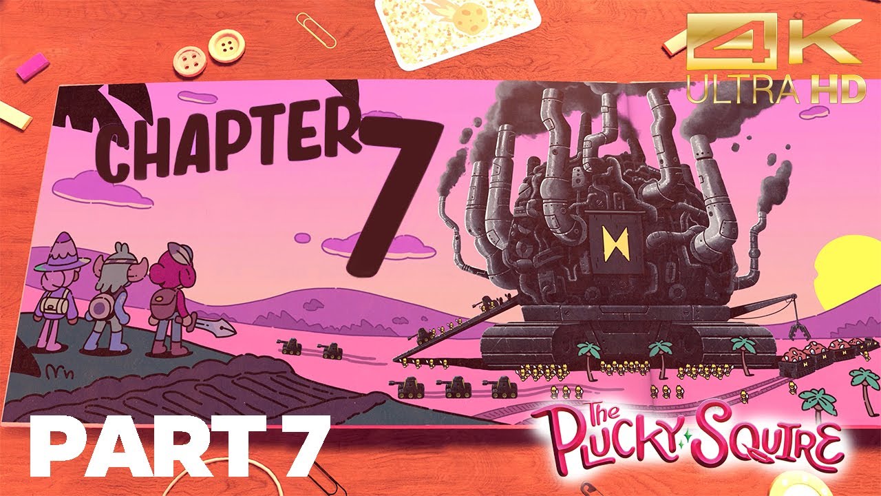 The Plucky Squire Chapter 7 - Beach Battle Boogie Walkthrough