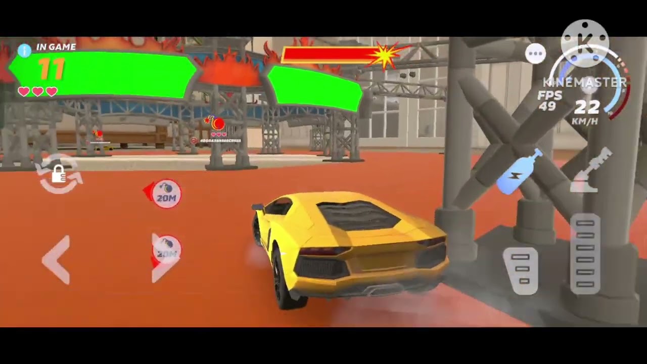 Fall cars funny gameplay 😅