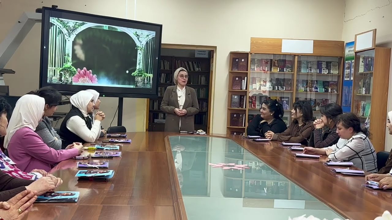 8-MART MUNOSABATI BILAN TASHKIL ETILGAN TADBIRDAN VIDEOLAVHA