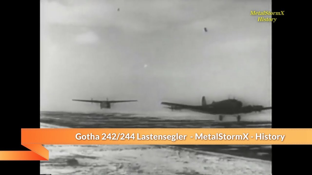 Gotha 242 (Lastensegler) & 244 mot. - MetalStormX History