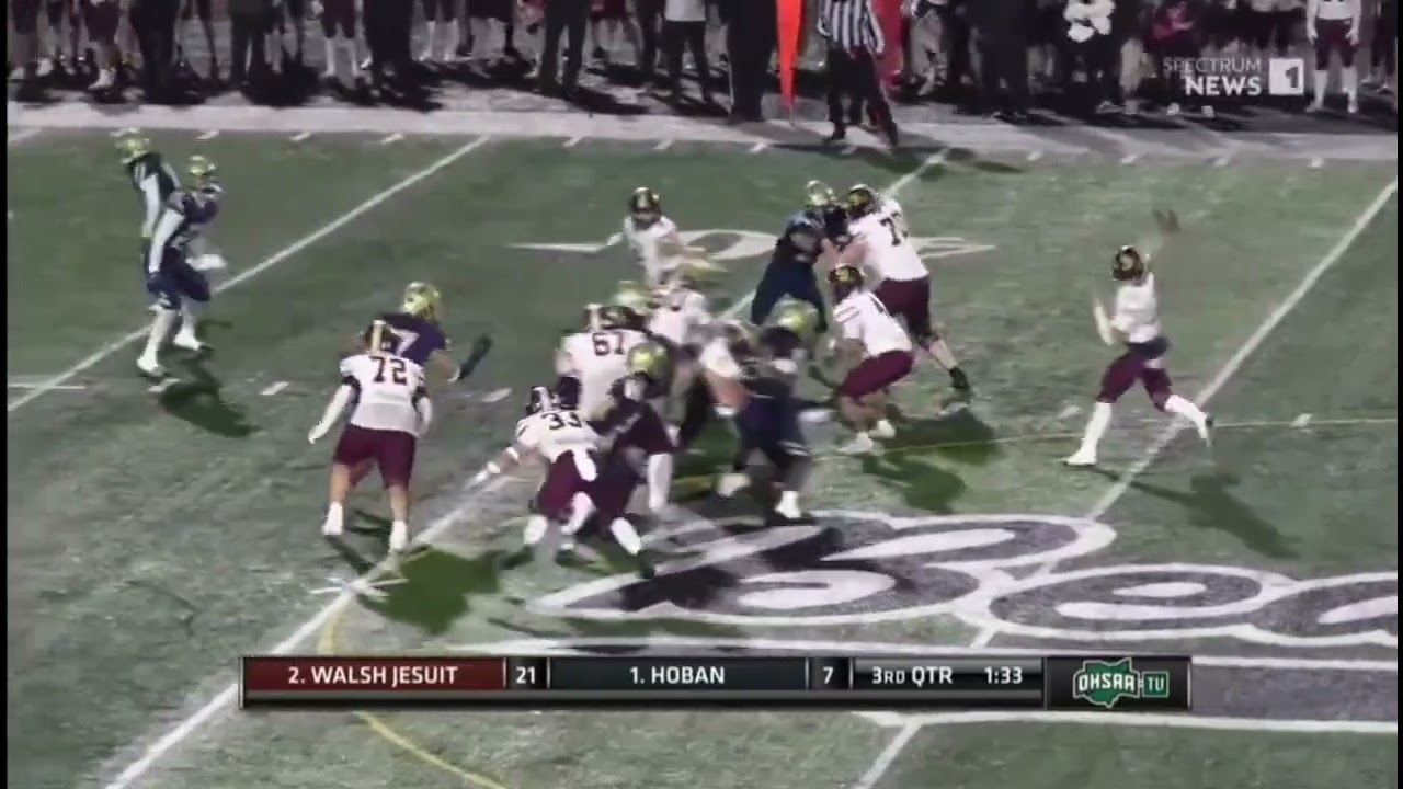 Walsh Jesuit vs. Archbishop Hoban 2025 Regional Final Highlights 