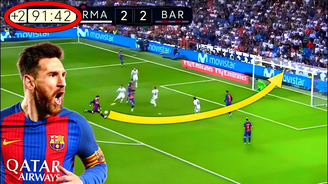 Unbelievable Last-Minute Goals: Football's Most Dramatic Endings!