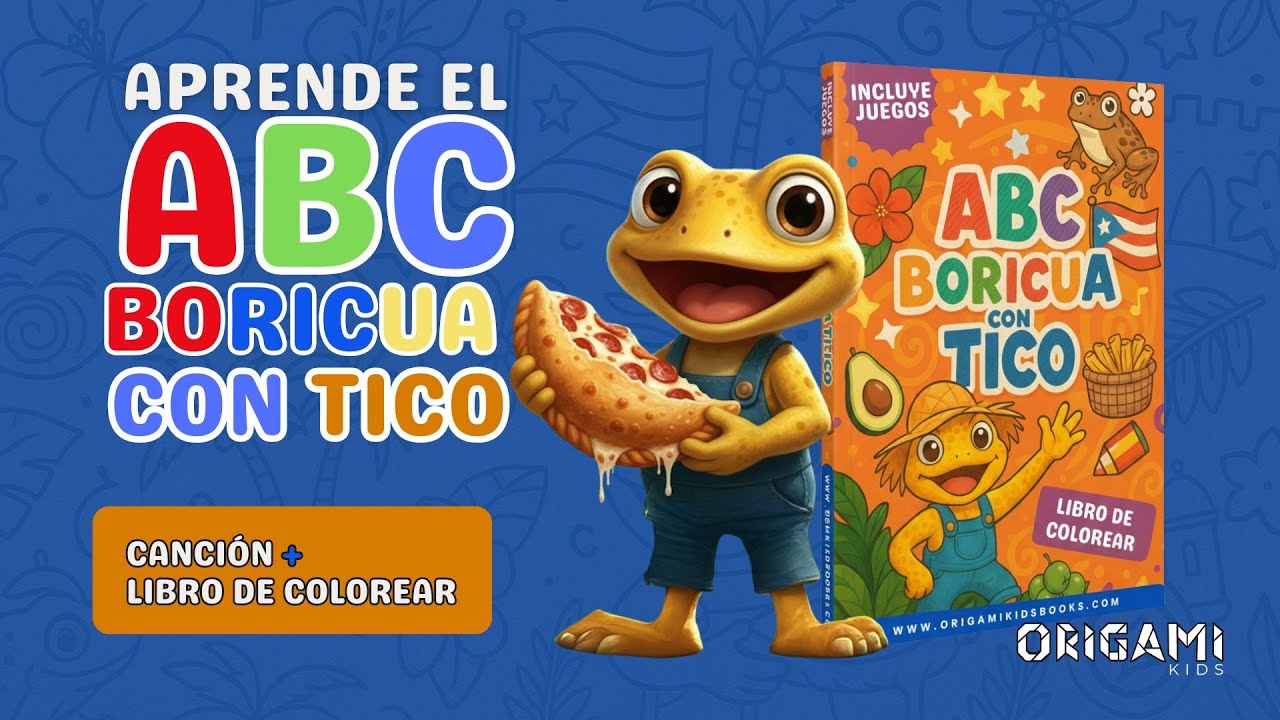 Aprendiendo el Abecedario Boricua con TICO | Canción Infantil de ABC | Tico el Coquí