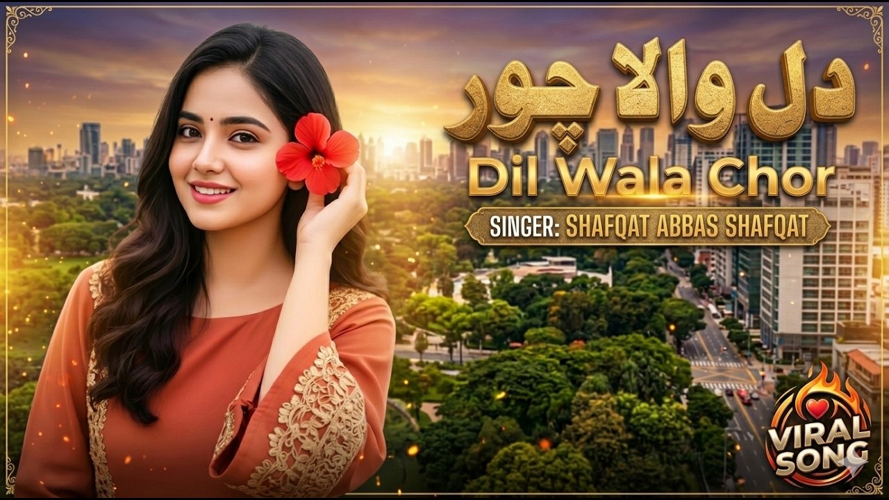 Dil Wala Chor | Romantic Punjabi Song | Heart Stealing Love Song | Singer Shafqat Abbas Shafqat