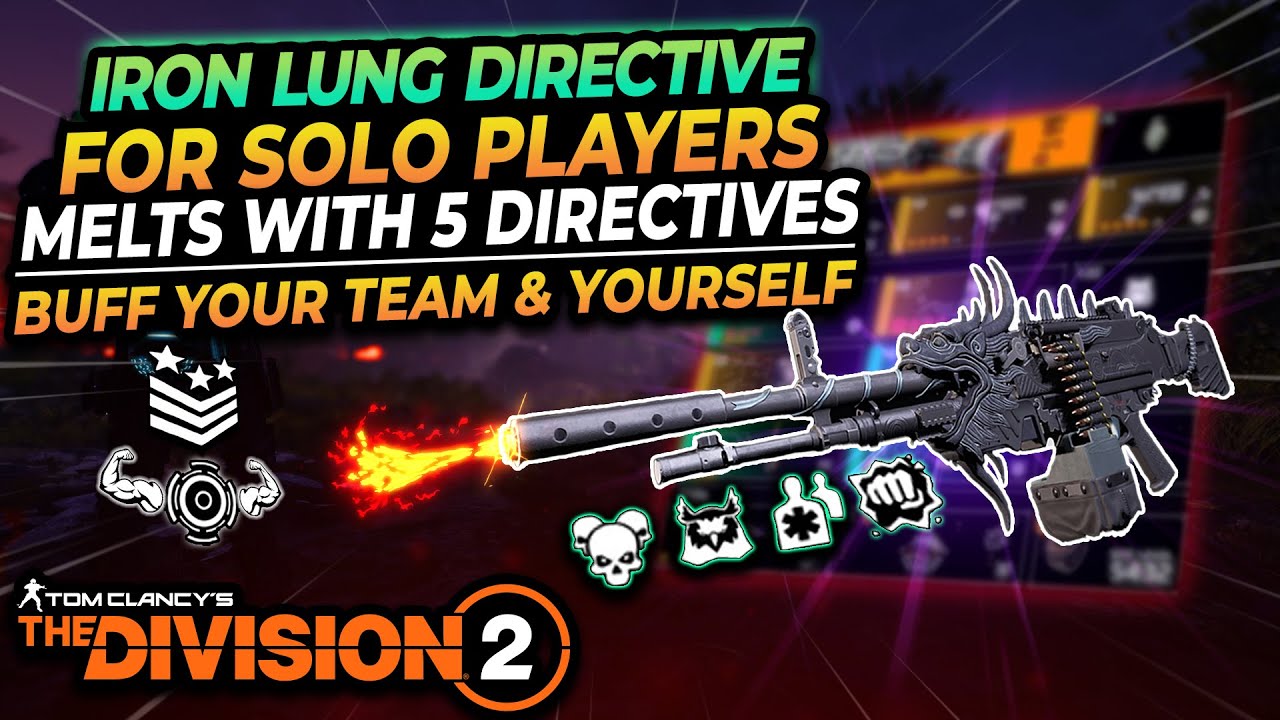The Division 2 | Ongoing Directive Build that MELTS in LEGENDARY & SOLO!