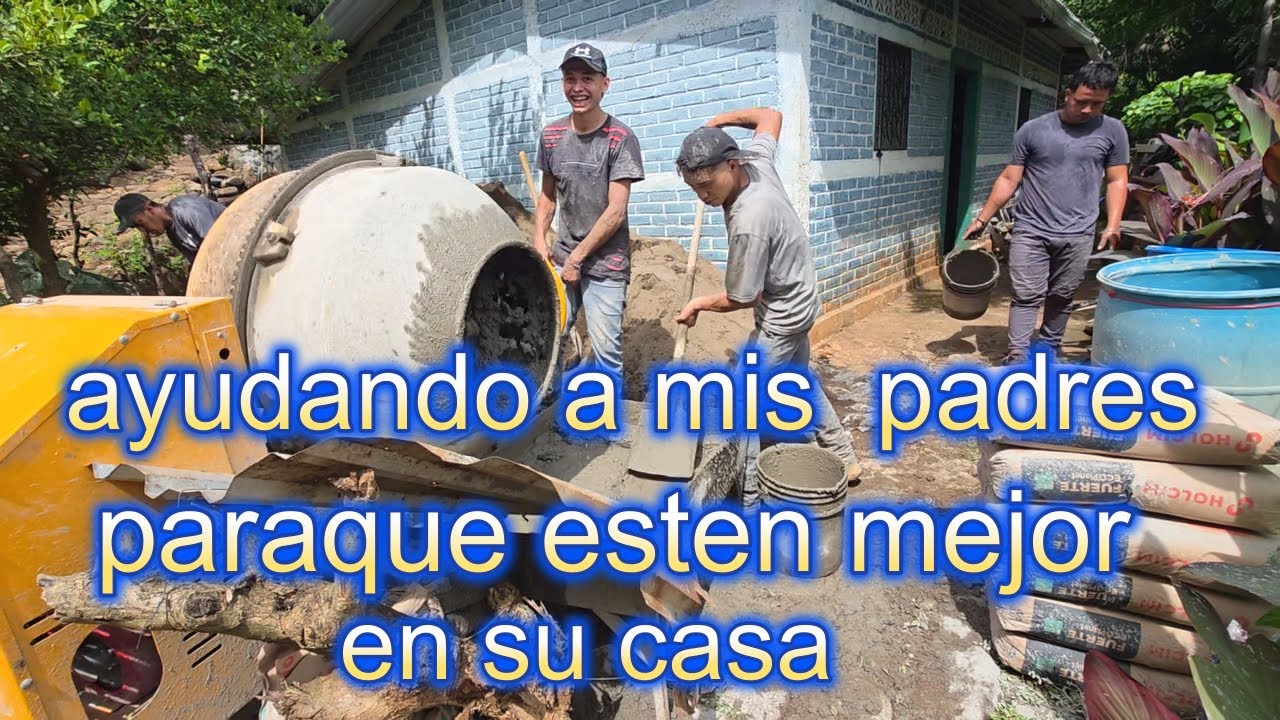 trabajando en casa de mis padres