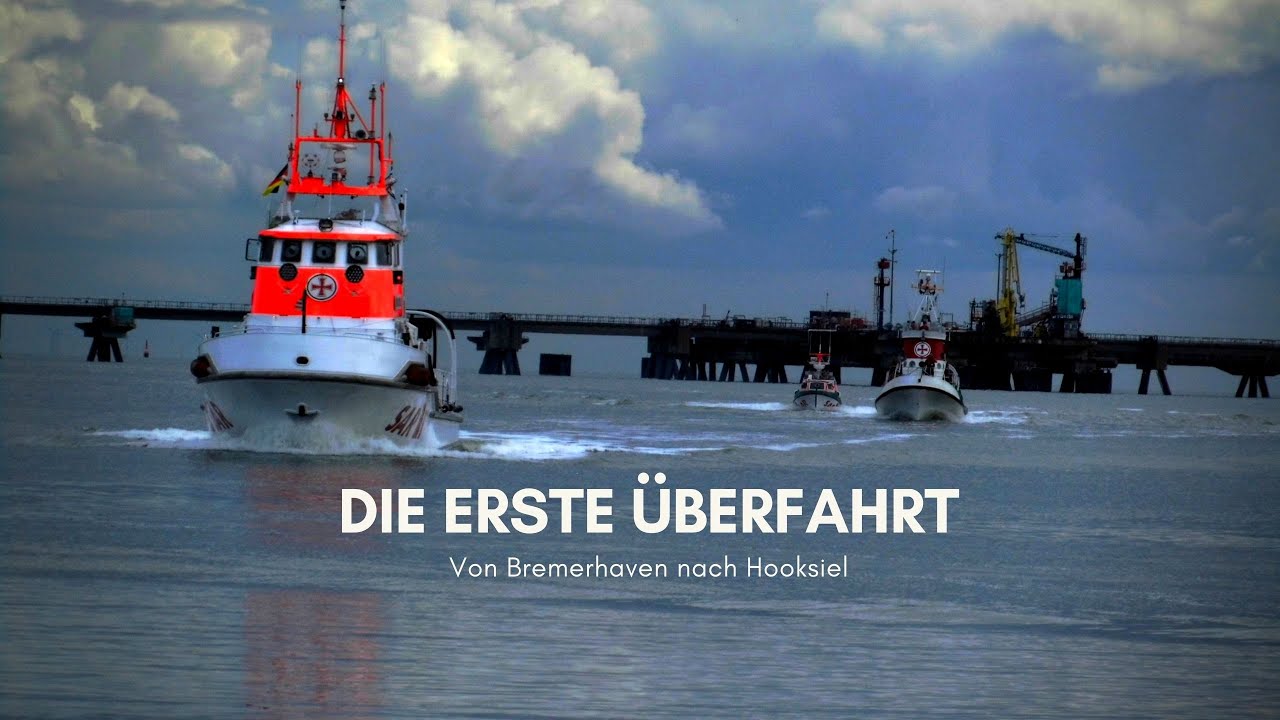 Die erste Überfahrt | Von Bremerhaven nach Hooksiel