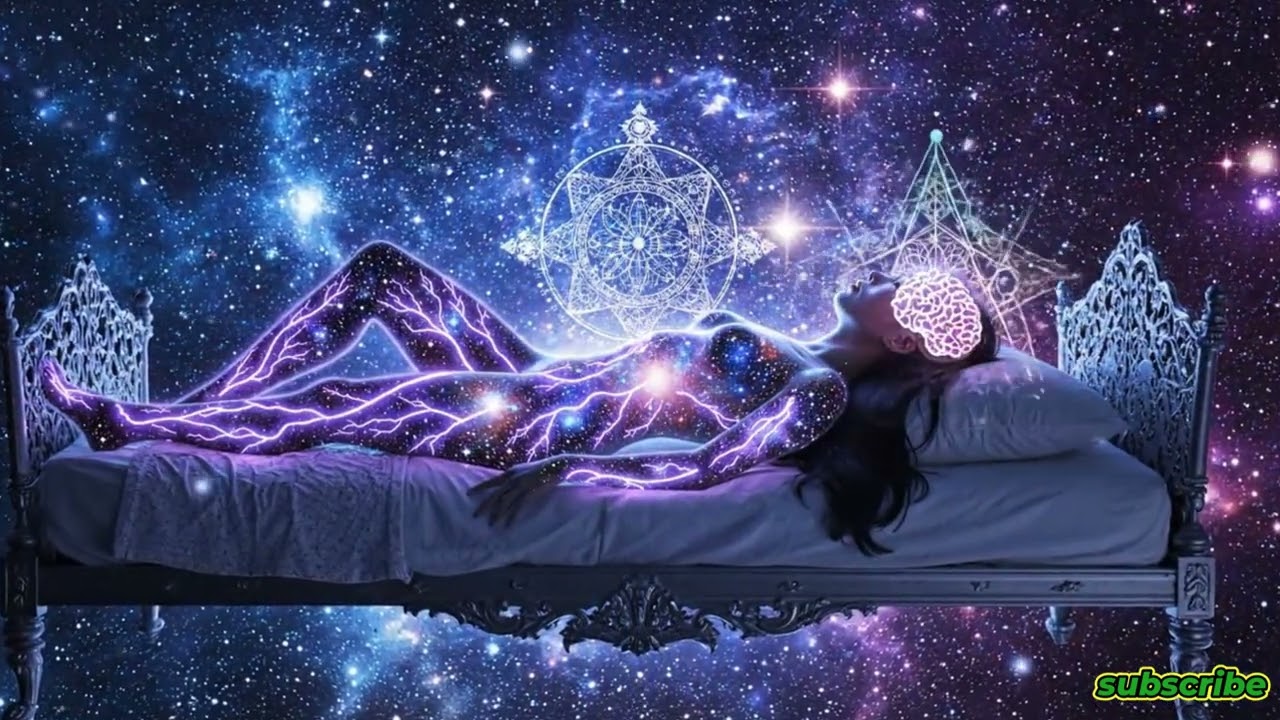 432Hz + 528Hz + 741Hz + 963Hz | Deep Restorative Sleep for Mind & Body