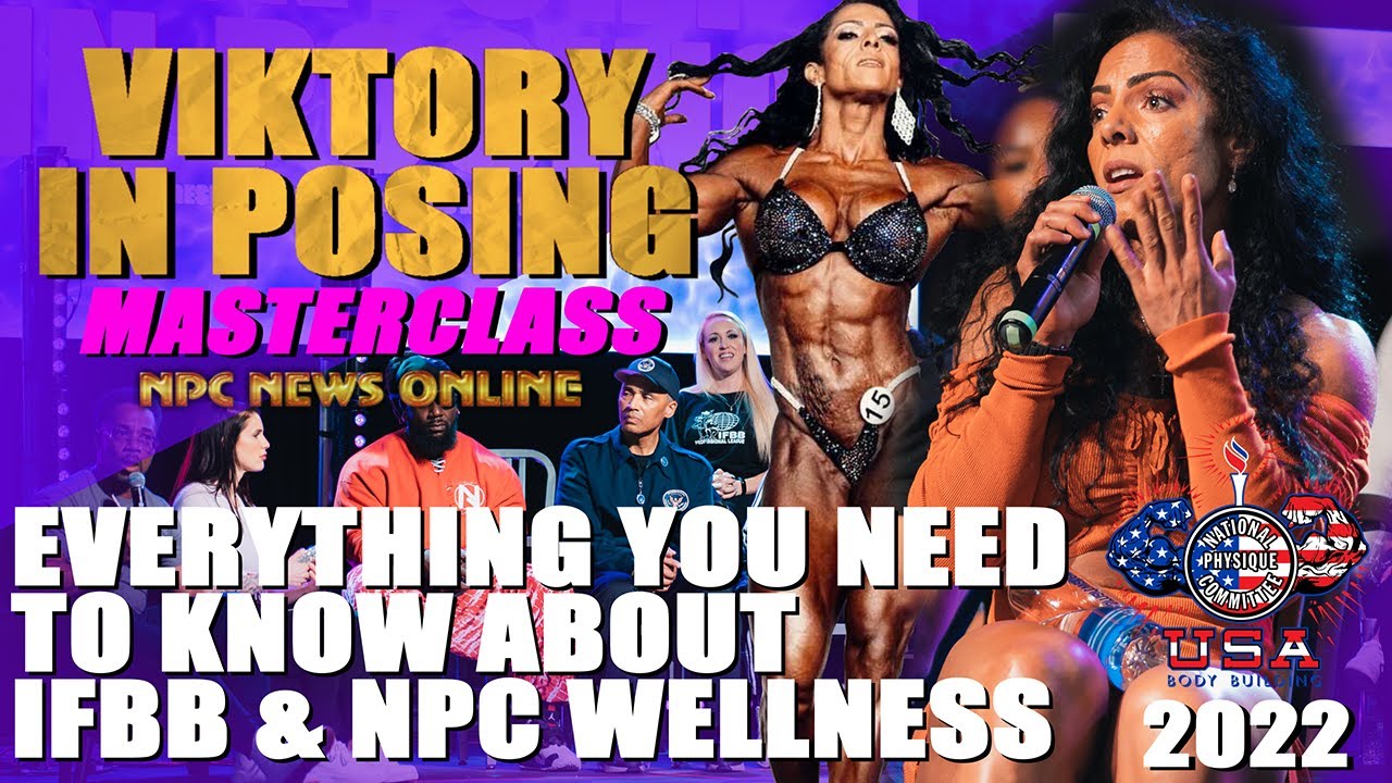 NPC & IFBB Wellness MasterClass w/ Loli Ragusa | Viktory In Posing 2022