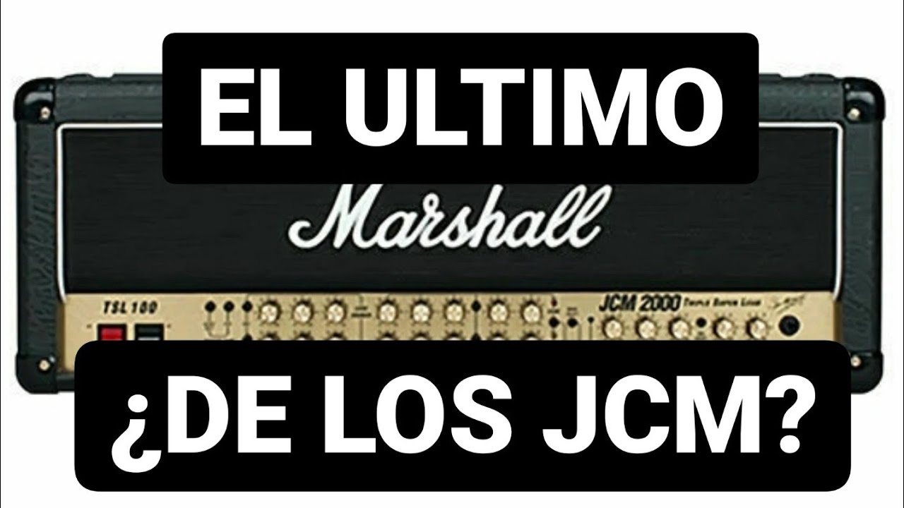🤔 ¿El ULTIMO amp JCM? 🤔🔥 Marshall JCM 2000 TSL 100 review español - Amp marshall + Gibson = 🤩🔥
