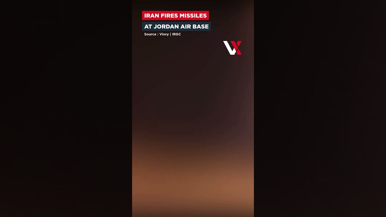 Iran Releases Missile Launch Footage, Claims Strike On Jordan Air Base | VERTEX