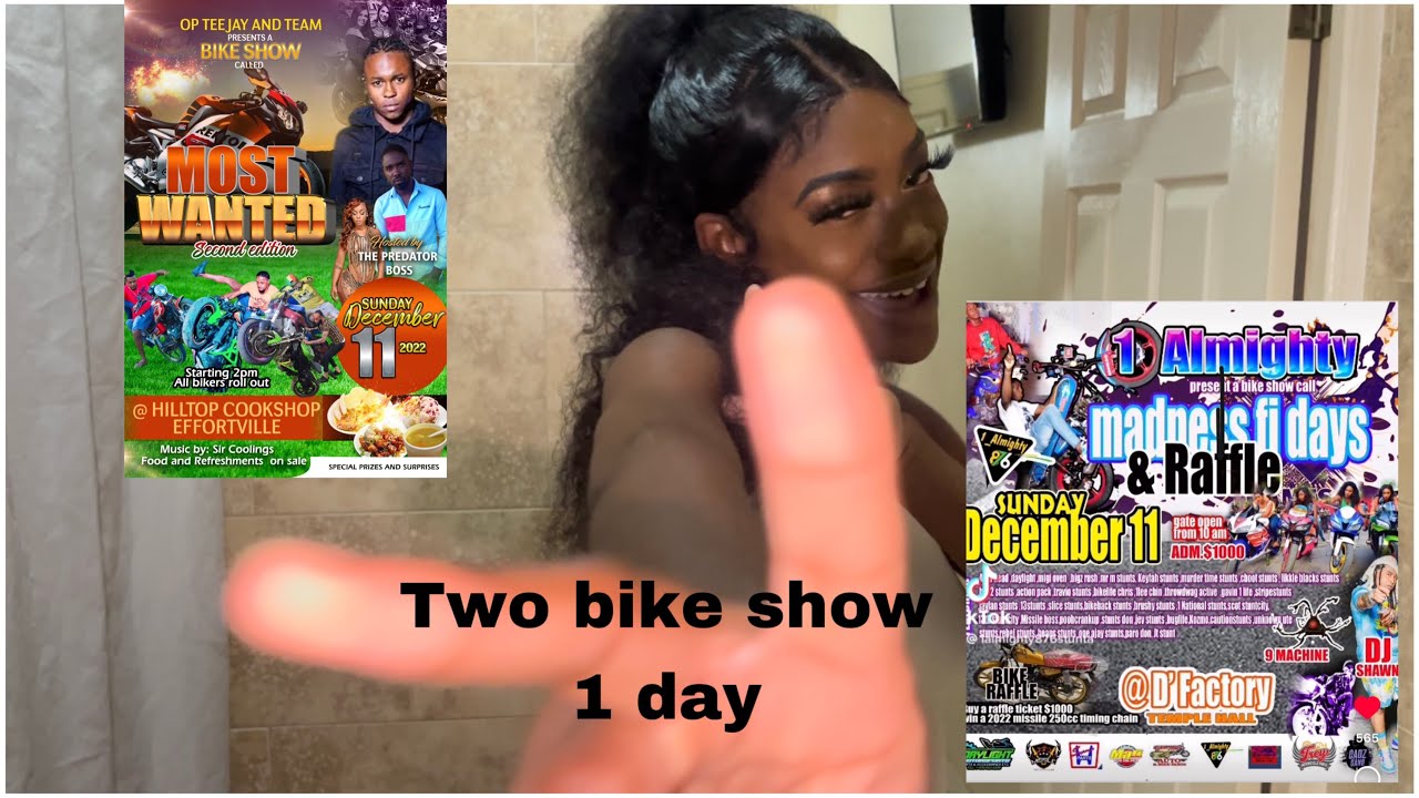 Two bike show in one day Teejay bike show in Clarendon and almighty show temple hall 🔥🔥🔥