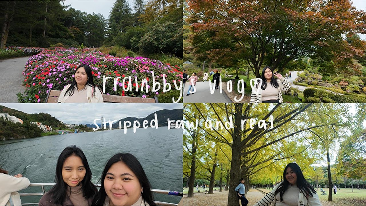 korea vlog #4 | nami Island, garden of morning calm, railbike & seoul shopping days