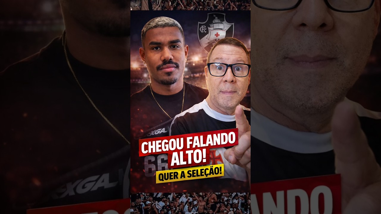 CUIABANO CHEGOU AO VASCO! PRIMEIRAS PALAVRAS E RECADO FORTE!