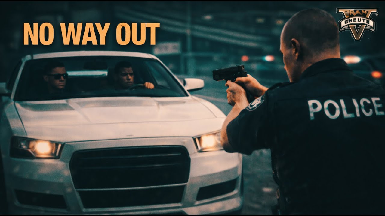 Franklin and Lamar vs The Cops | GTA 5 Short Film