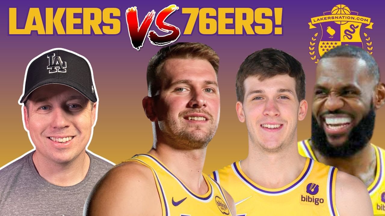 Lakers vs 76ers LIVE Play By Play And Reaction!