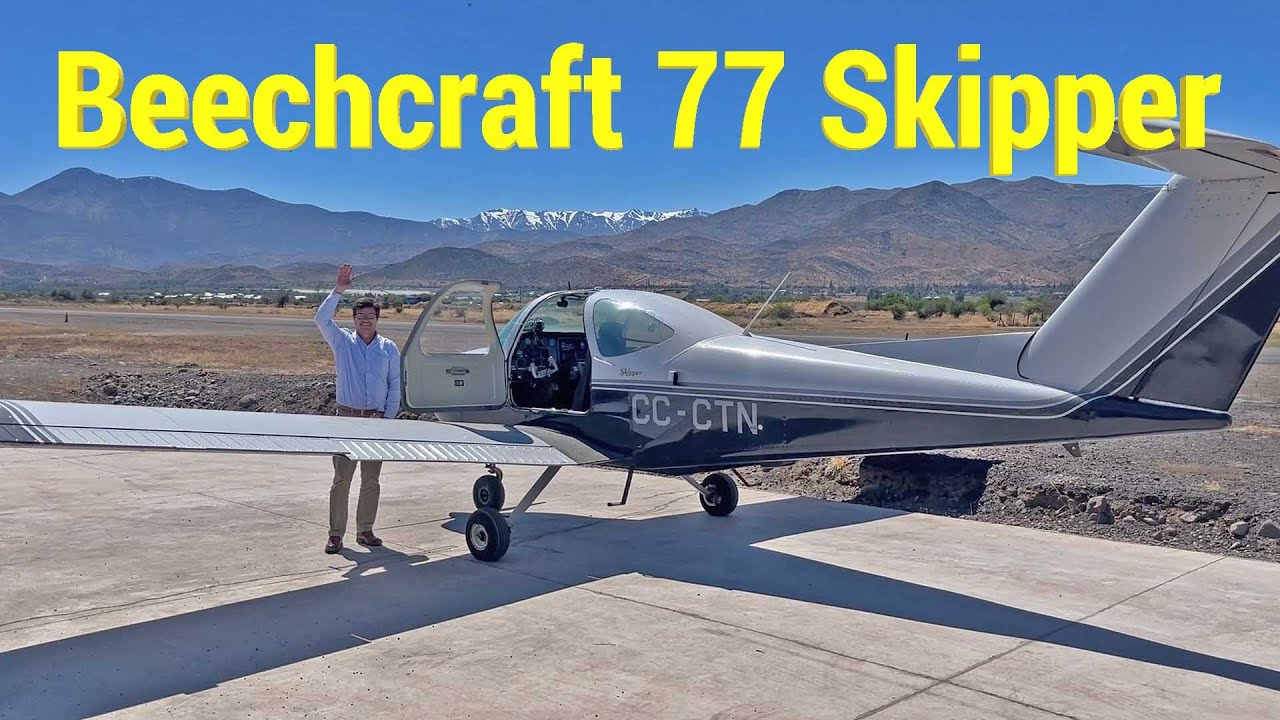 Volamos Beechcraft 77 Skipper único en Chile