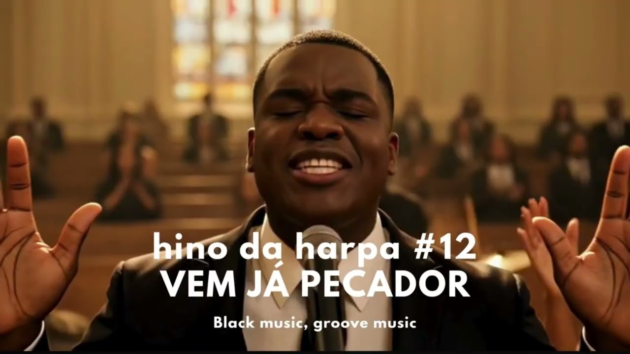 VEM JÁ PECADOR / HINO DA HARPA #12 / BLACK MUSIC, GROOVE MUSIC, SOUL MUSIC #blackgospel