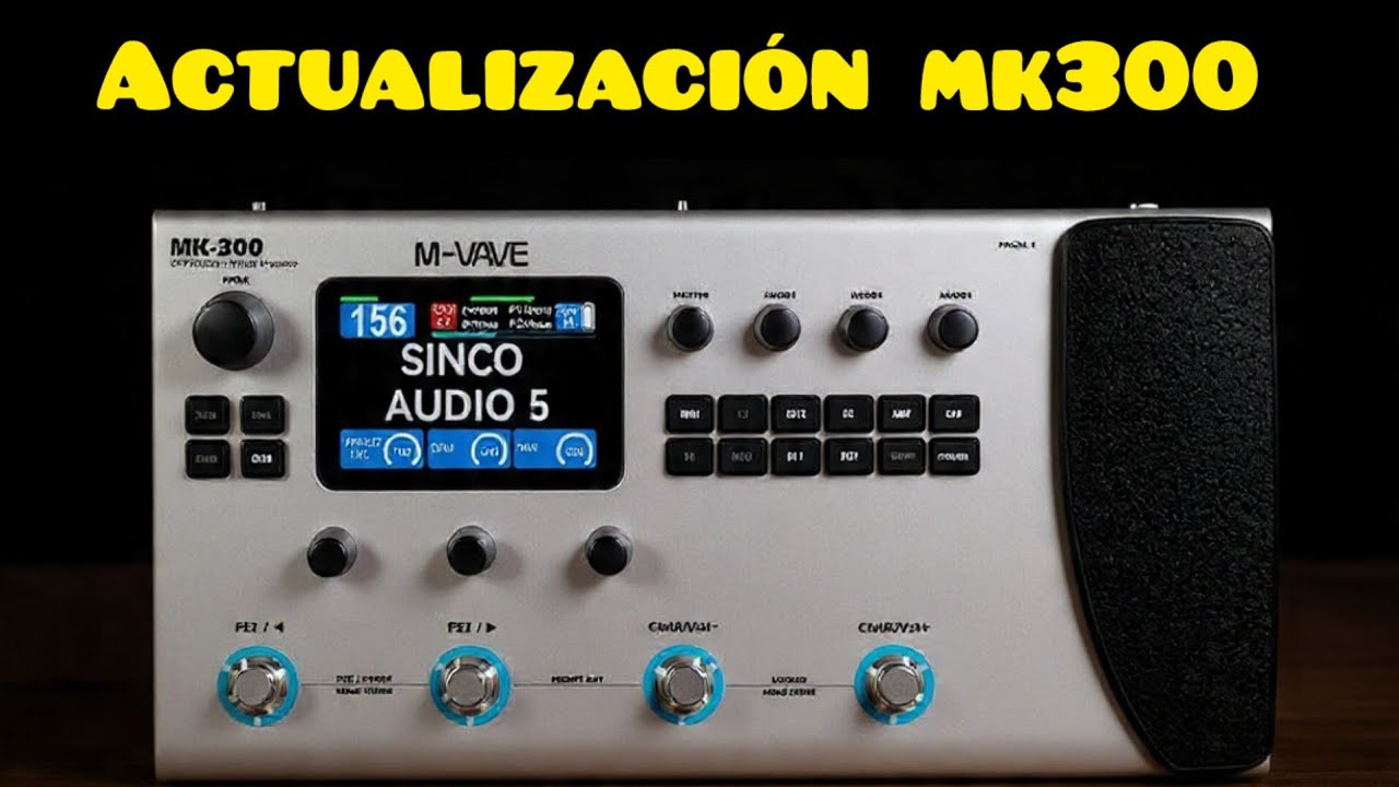 Como actualizar la MK300 de M-VAVE  #tutorial #guitar #worship 