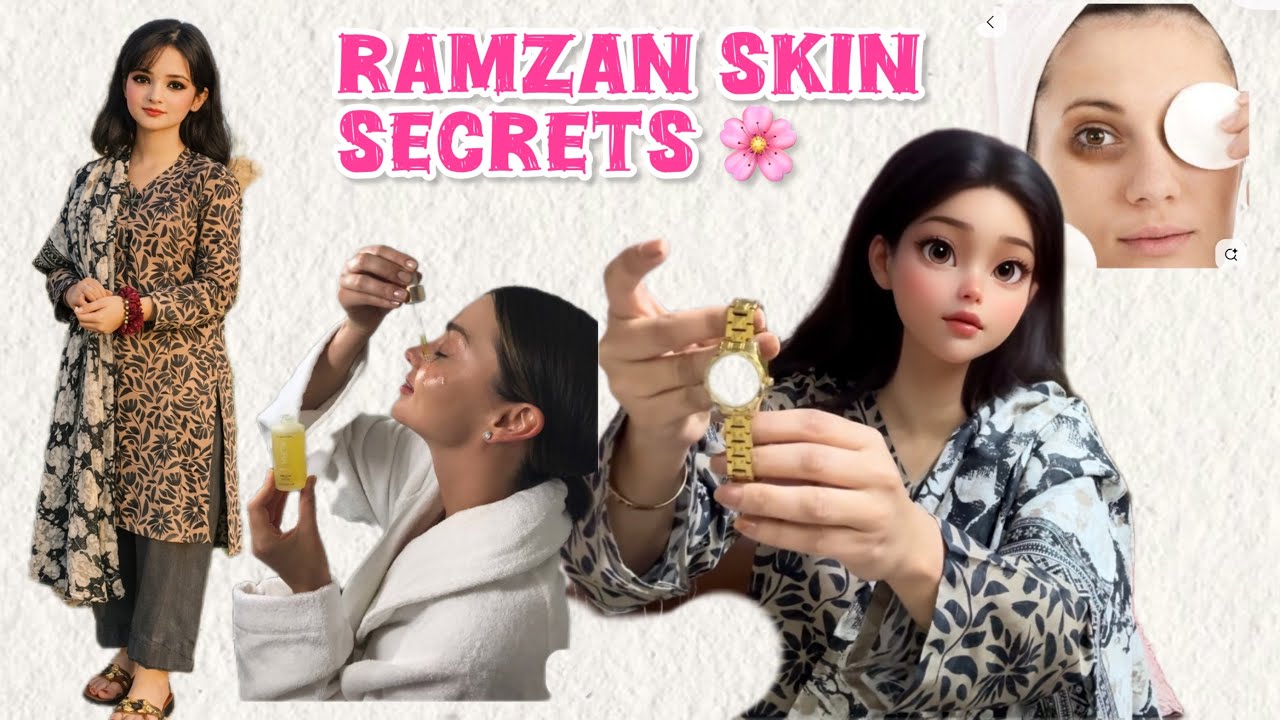 Ramadan Skin Care Secrets 🌙| Sunday Self-Care, Attractive Personality Tips 💖”