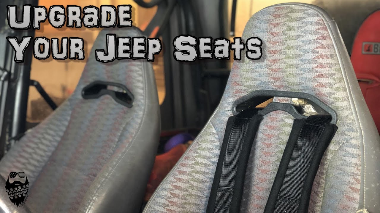 Модернизируйте заводские сиденья Jeep! Установка четырёхточечных ремней безопасности