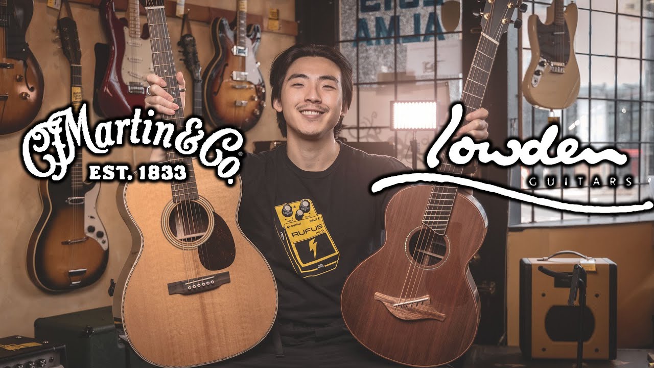 Lowden or a Martin Guitar - Which one would you choose? #rufusguitarshop #martinguitar #Lowdenguitar
