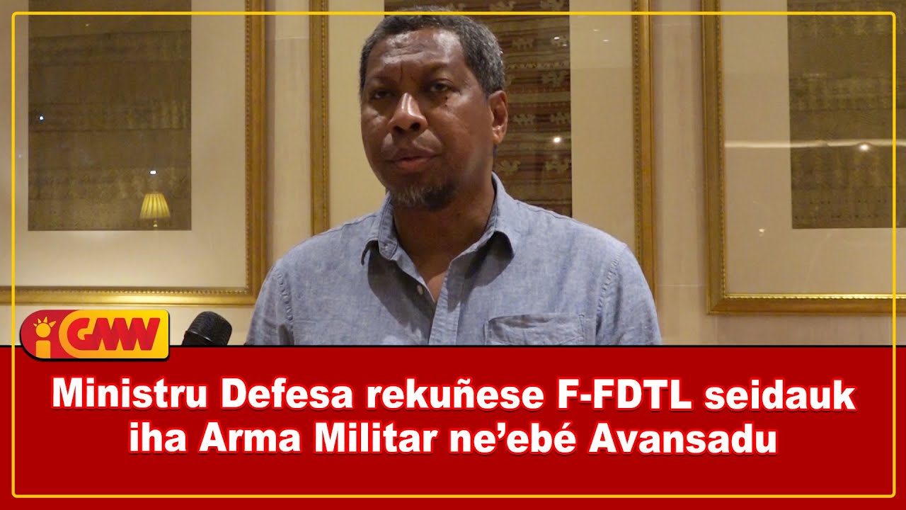 Ministru Defesa rekuñese F-FDTL seidauk iha arma militar ne’ebé avansadu