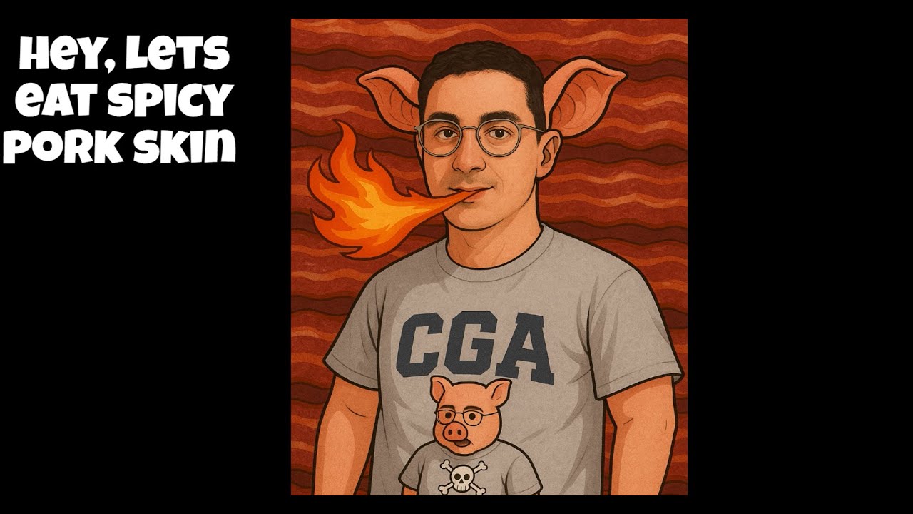 Spicy Pork Skin ASMR in Busan Korea and Cat