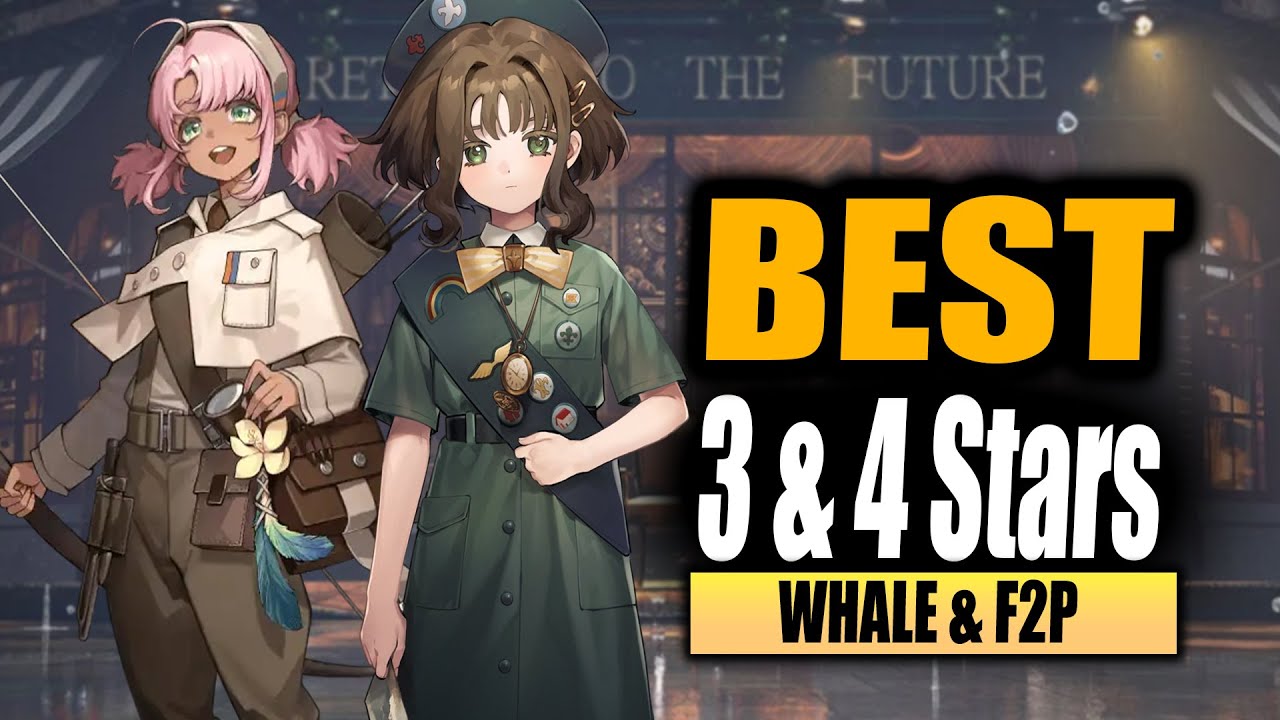 BEST 3 & 4 STAR CHARACTERS - Reverse: 1999
