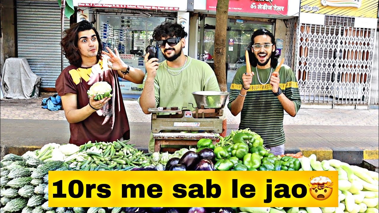 selling vegetables FORCEFULLY on streets😂🍆🍌| did he just reveal FAISU'S NUMBER ?😱