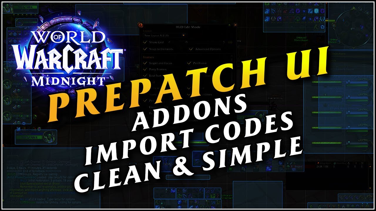 Your UI Broke with Midnight? Here's the Fix + Best Addons