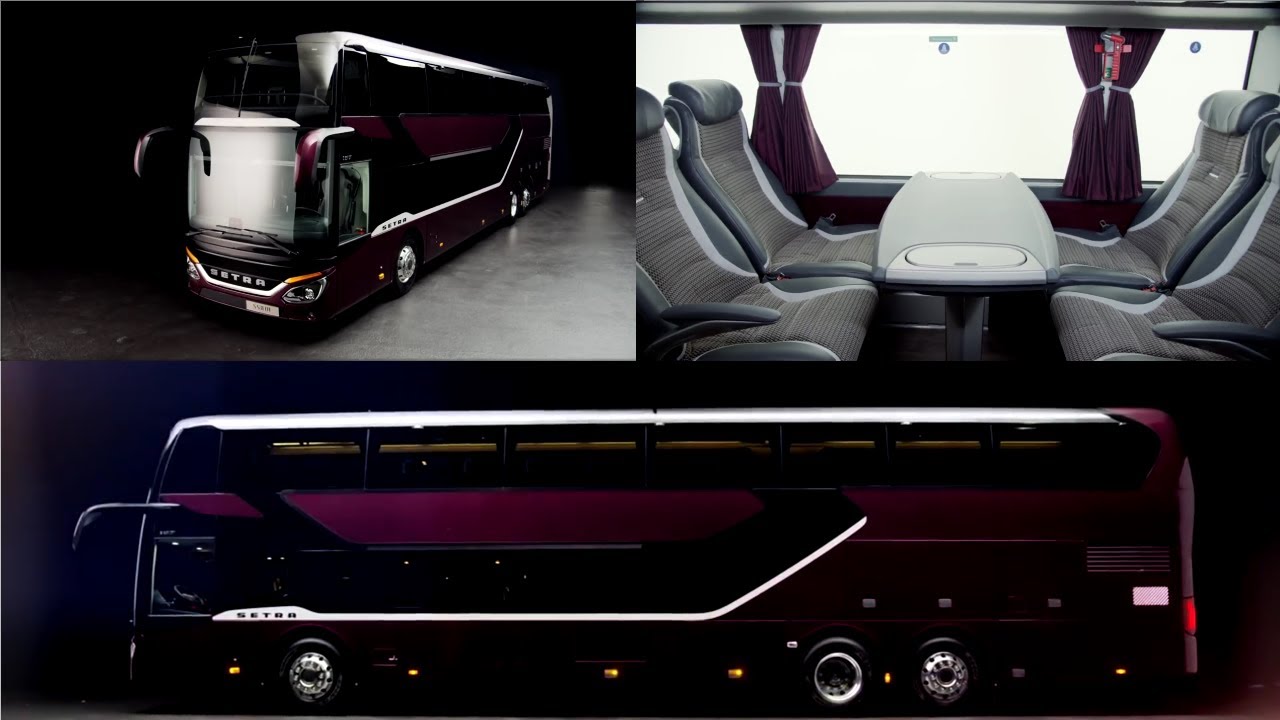 Mercedes' New SETRA Double-Decker Luxury coach
